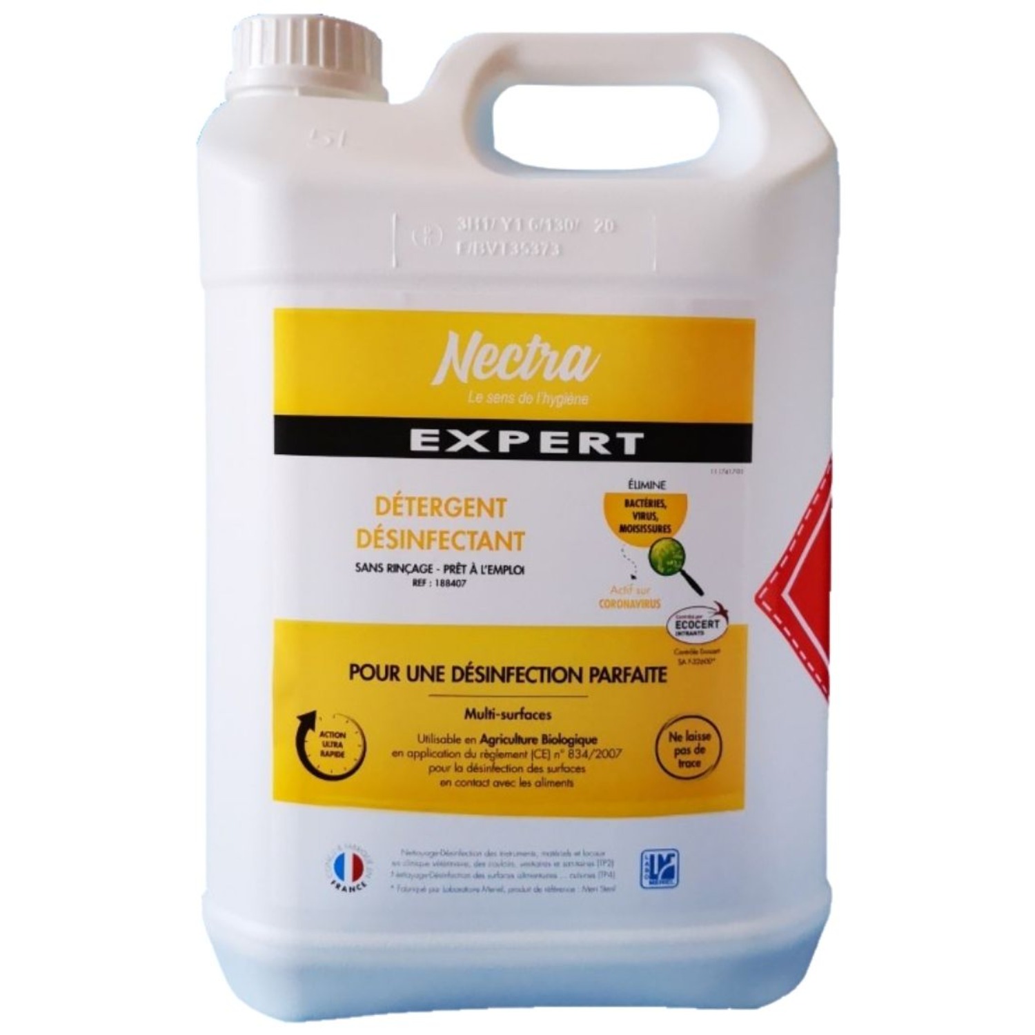 Détergent Désinfectant Sans Rinçage Expert – Image 3