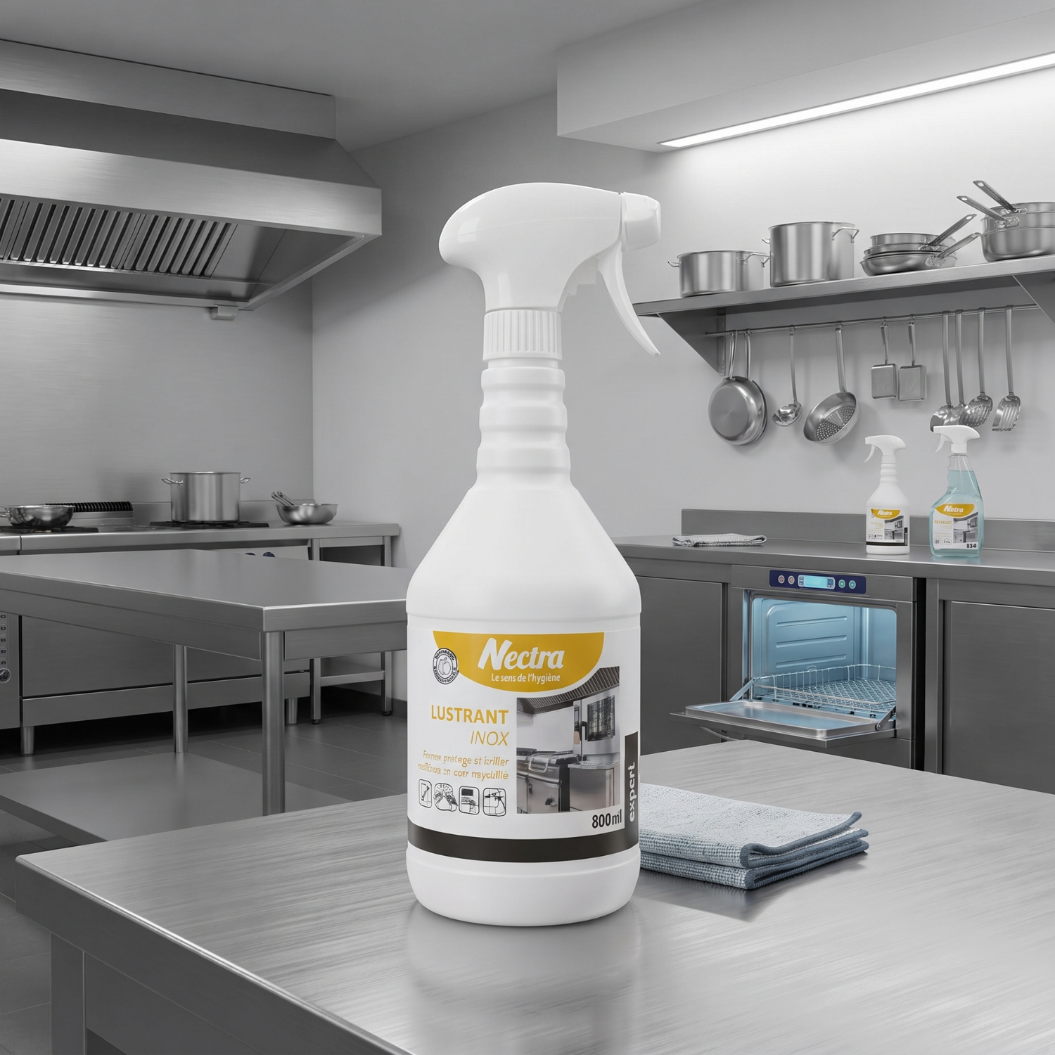 Nettoyant Lustrant Inox Expert – Image 2