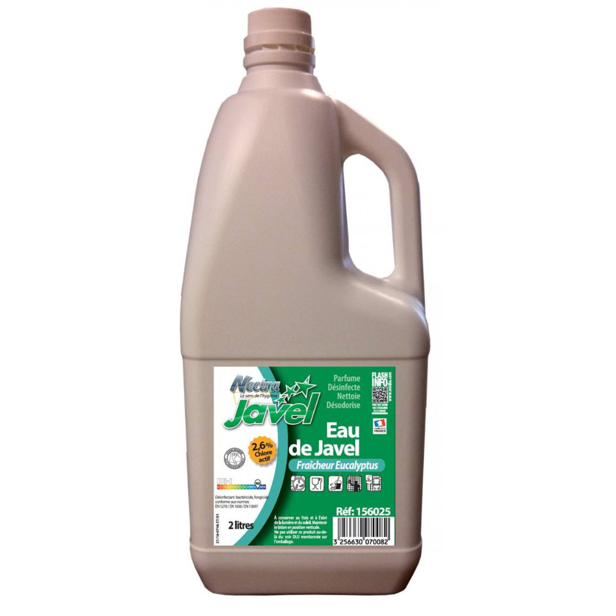 Eau de javel 2.6% eucalyptus