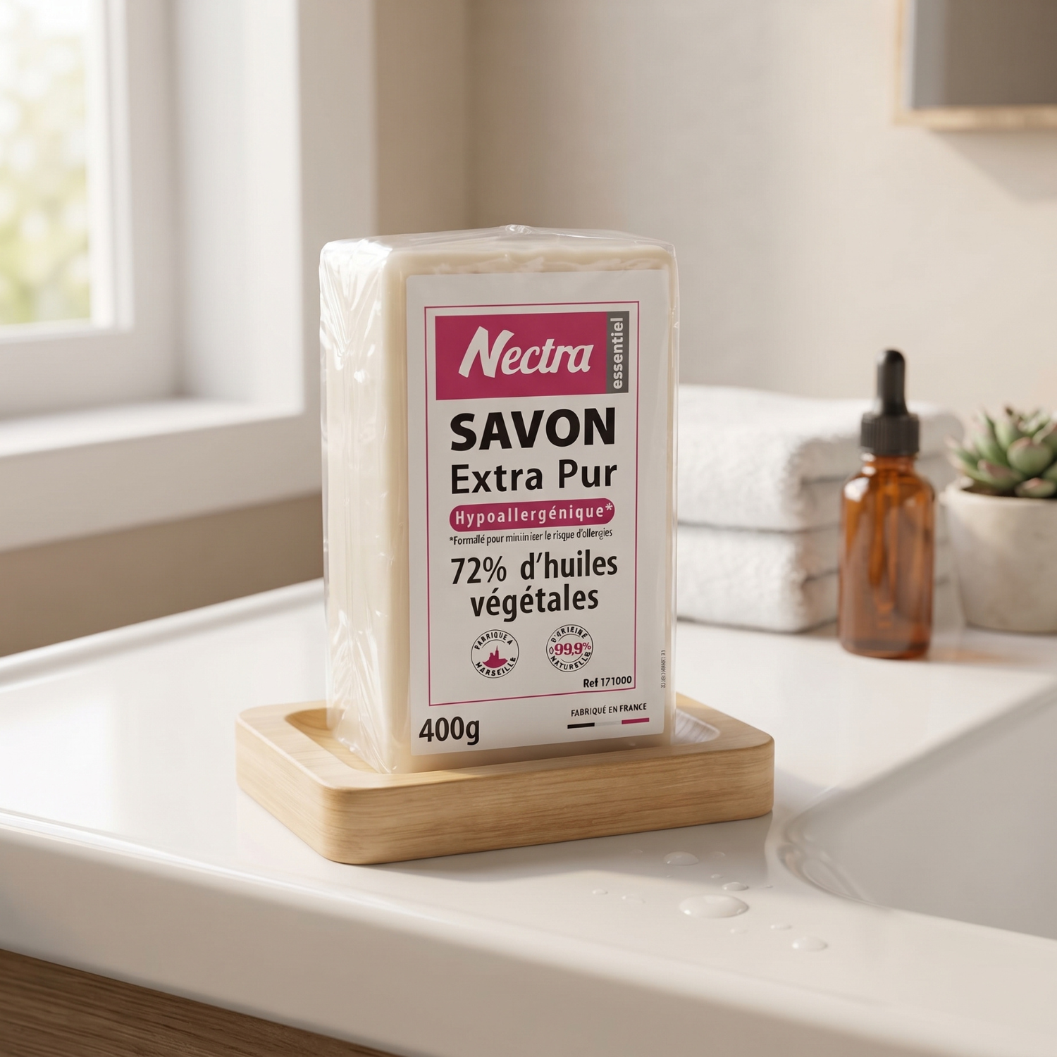 Savon Extra Pur Essentiel 400g – Image 2