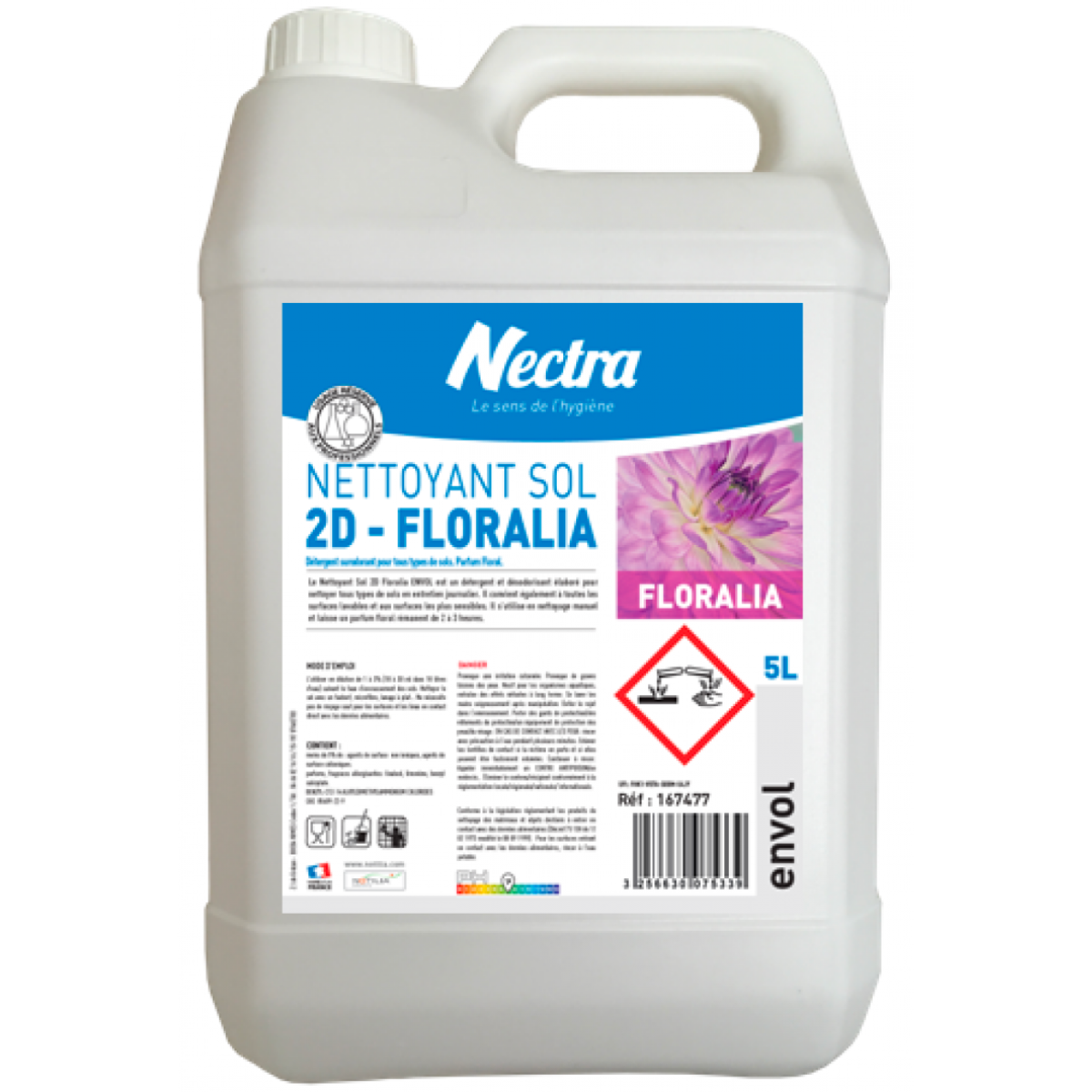 Nettoyant sol 2D floralia envol