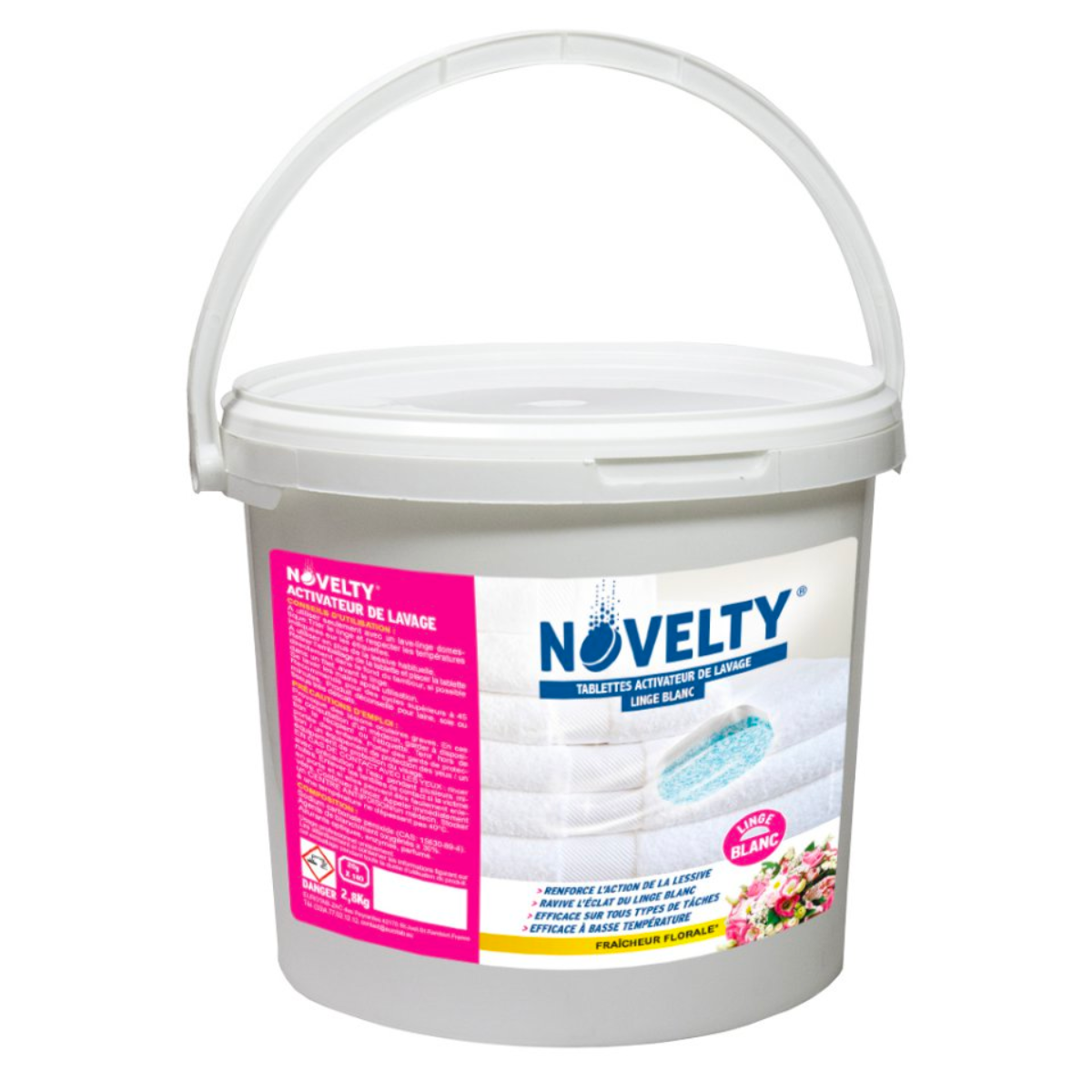 Novelty pastilles Activateur de lavage