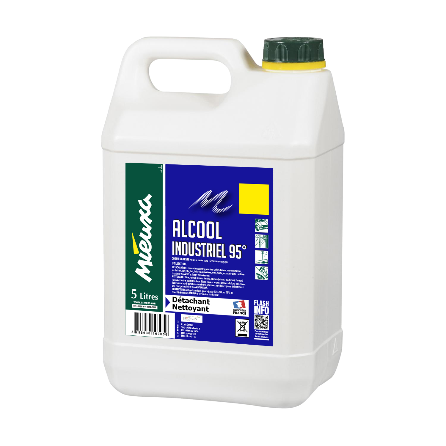 Alcool Dénaturée 95° – Image 3