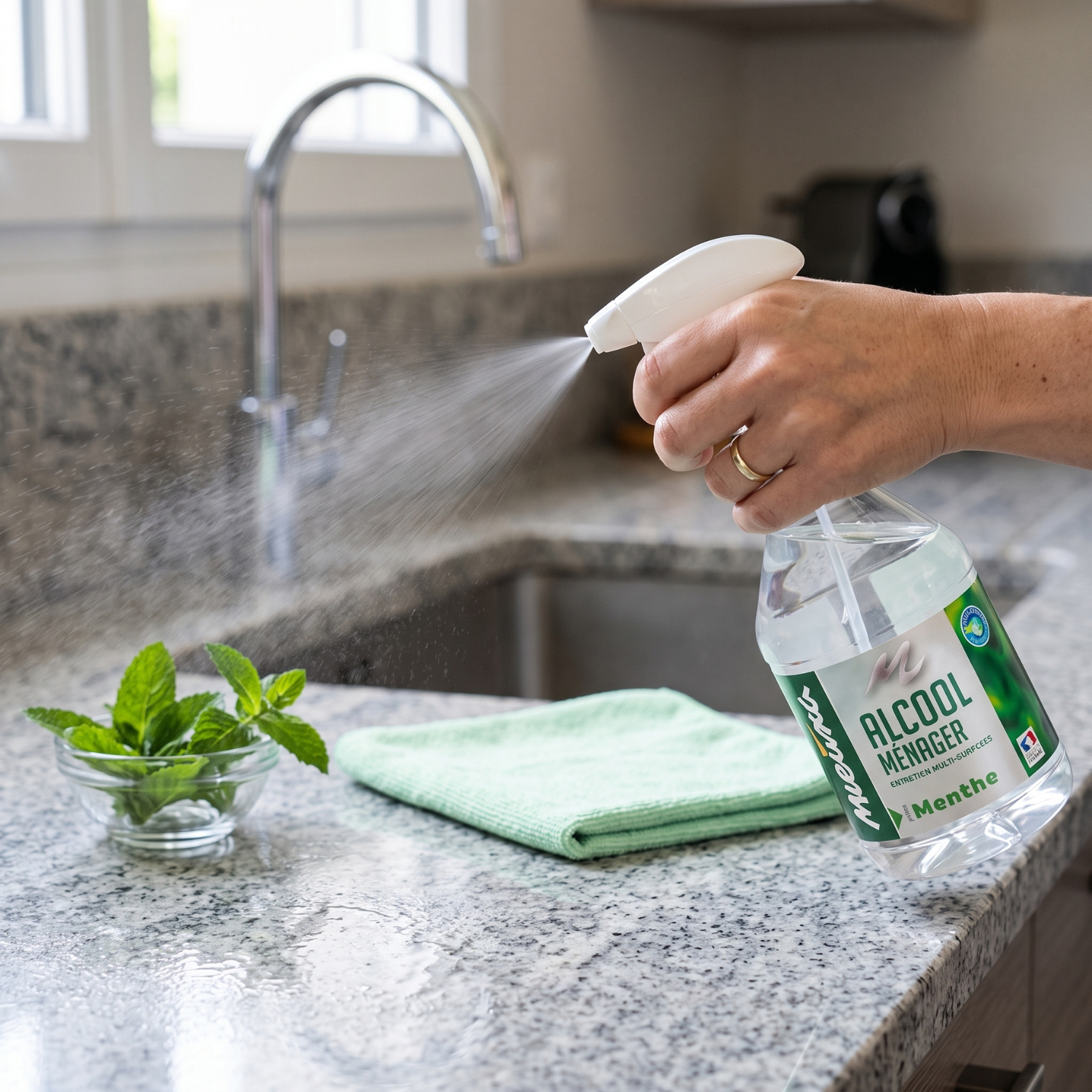 Alcool Ménager Menthe – Image 4