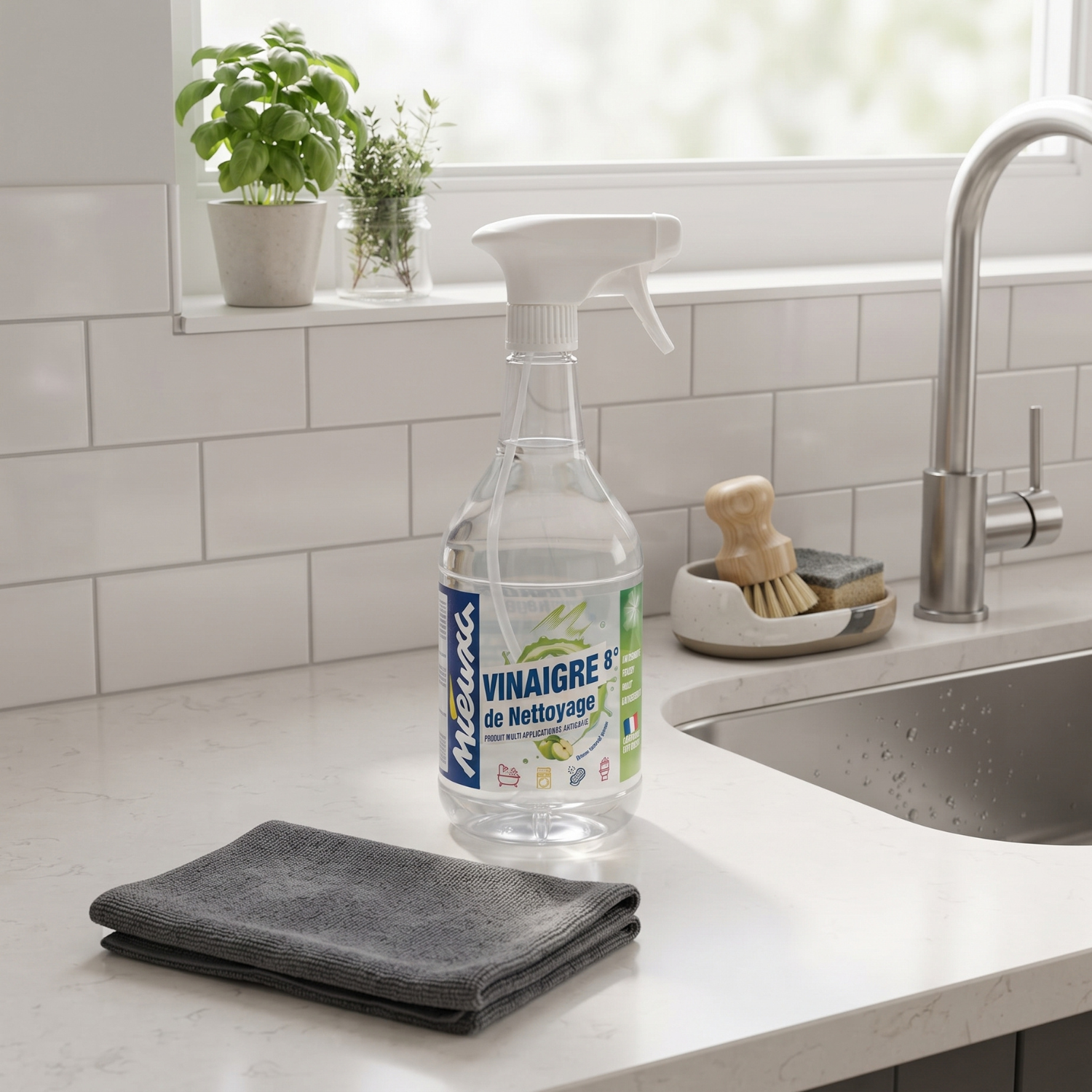 Vinaigre de nettoyage 8° Pomme – Image 4
