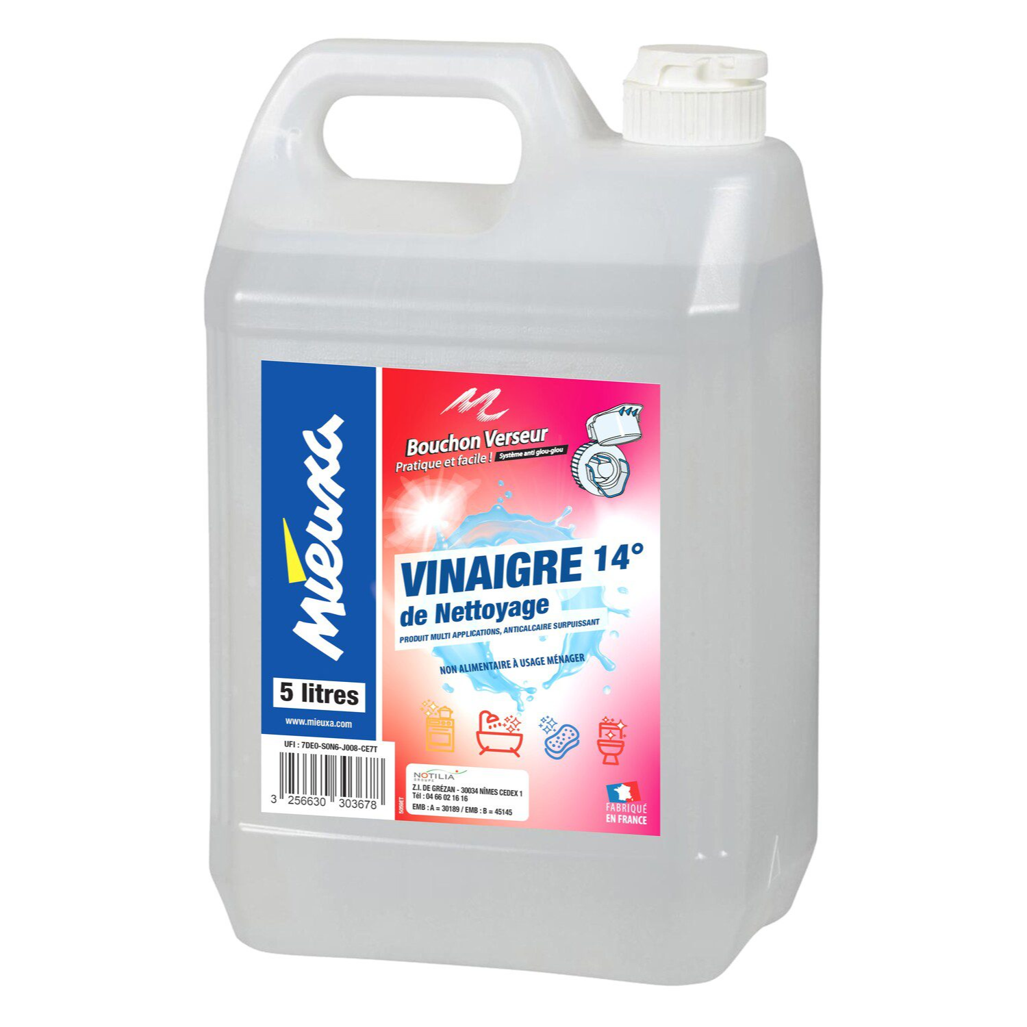 Vinaigre de nettoyage 14° – Image 5