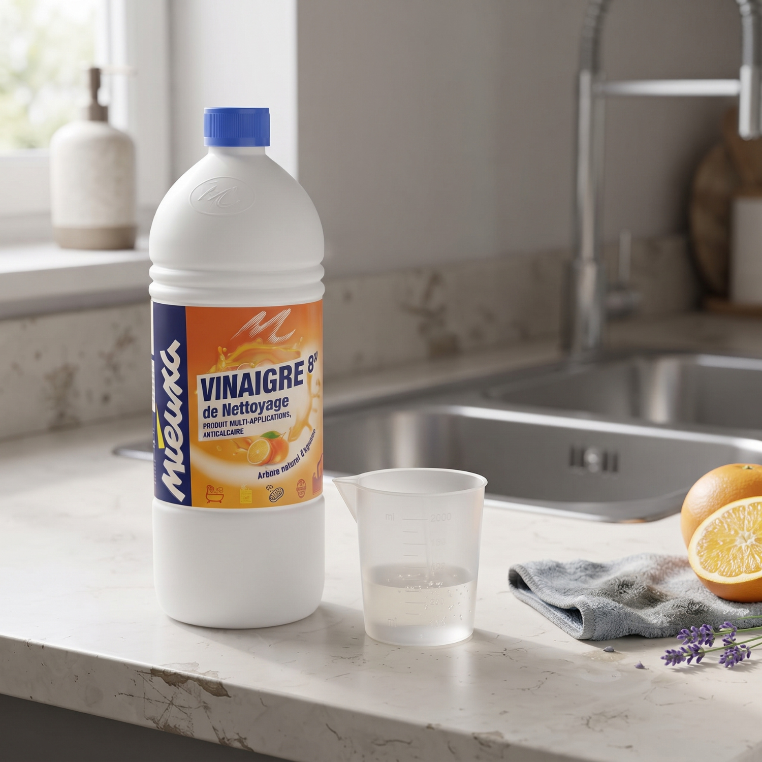 Vinaigre de nettoyage 8° Agrumes – Image 2